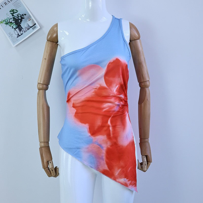 Damen figurbetontes Minikleid mit Rüschendetails Drune