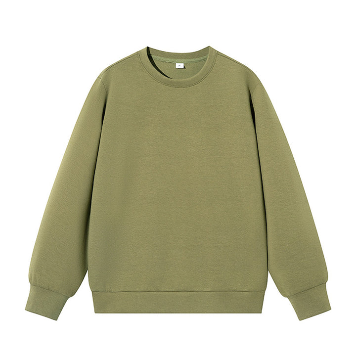 Unisex Oversize Rundhals‑Sweatshirt aus schwerem French‑Terry mit gerippten Bündchen Drune