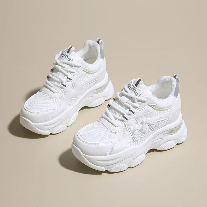Damen Sportliche Chunky Sneakers mit luftiger Mesh-Oberfläche und ausgeprägtem Profil Drune