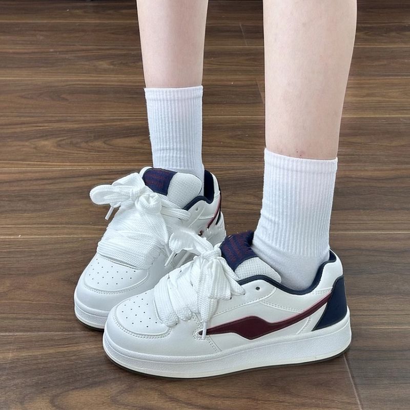 Damen Sportliche Sneakers in modischem Retro-Look mit speziellen Akzenten Drune
