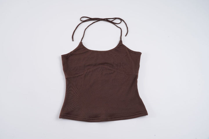 Damen Sportliches Top mit verstellbaren Trägern Drune