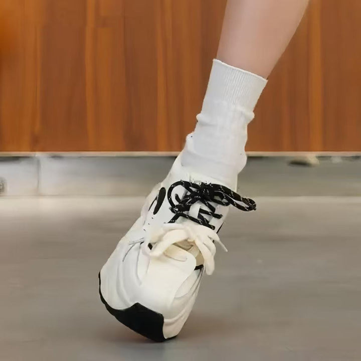 Damen Chunky Sneaker mit innovativem Dämpfungssystem und atmungsaktiver Oberflächenstruktur Drune