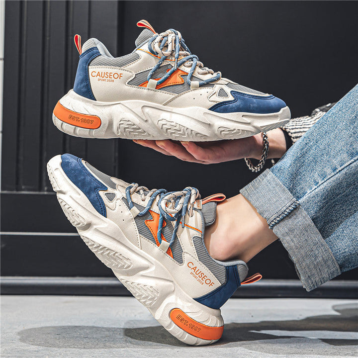 Damen Sportliche Sneakers mit federndem Obermaterial und rutschfester Sohle Drune