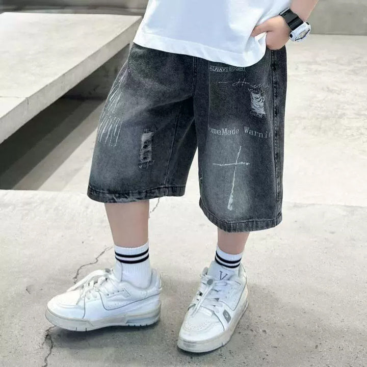 Unisex coole lässige Jeansshorts Drune