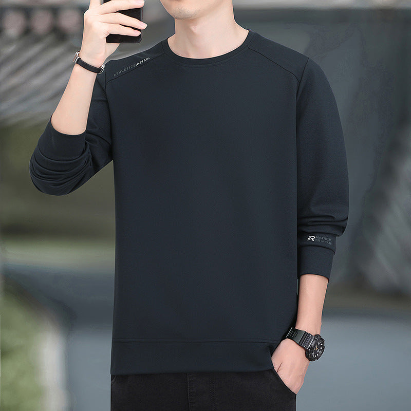Herren Performance-Sweatshirt mit wärmender Innenlage und minimalistischer Rundhalsausschnitt Drune
