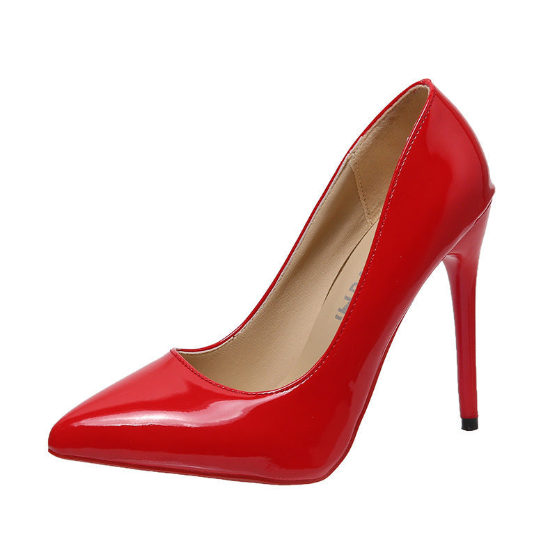 Damen elegante High-Heels mit klassischem spitzem Design Drune