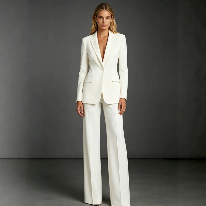 Damen Eleganter Anzug mit weitem Bein