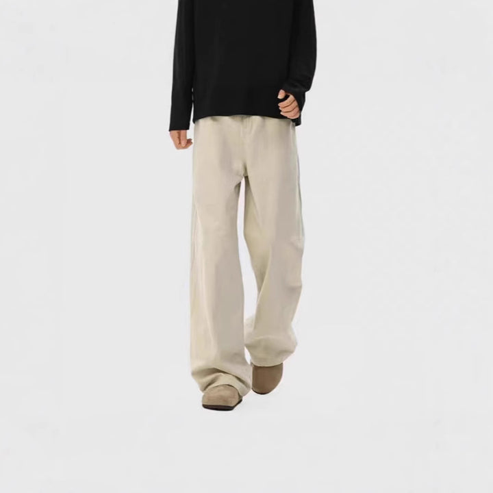 Damen Weitgeschnittene Chino-Hose Drune 1787982037