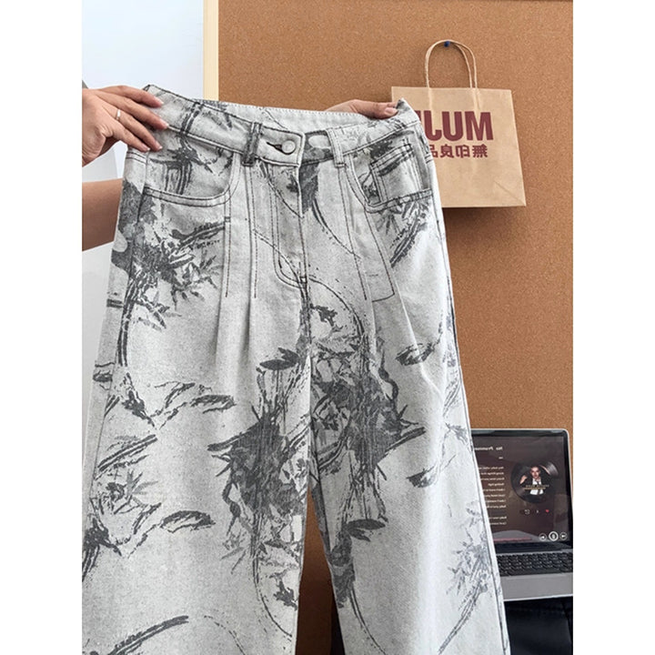 Damen Weitgeschnittene Designer-Jeans Drune