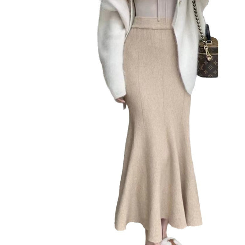 Damen Eleganter und schwingender Maxirock Drune