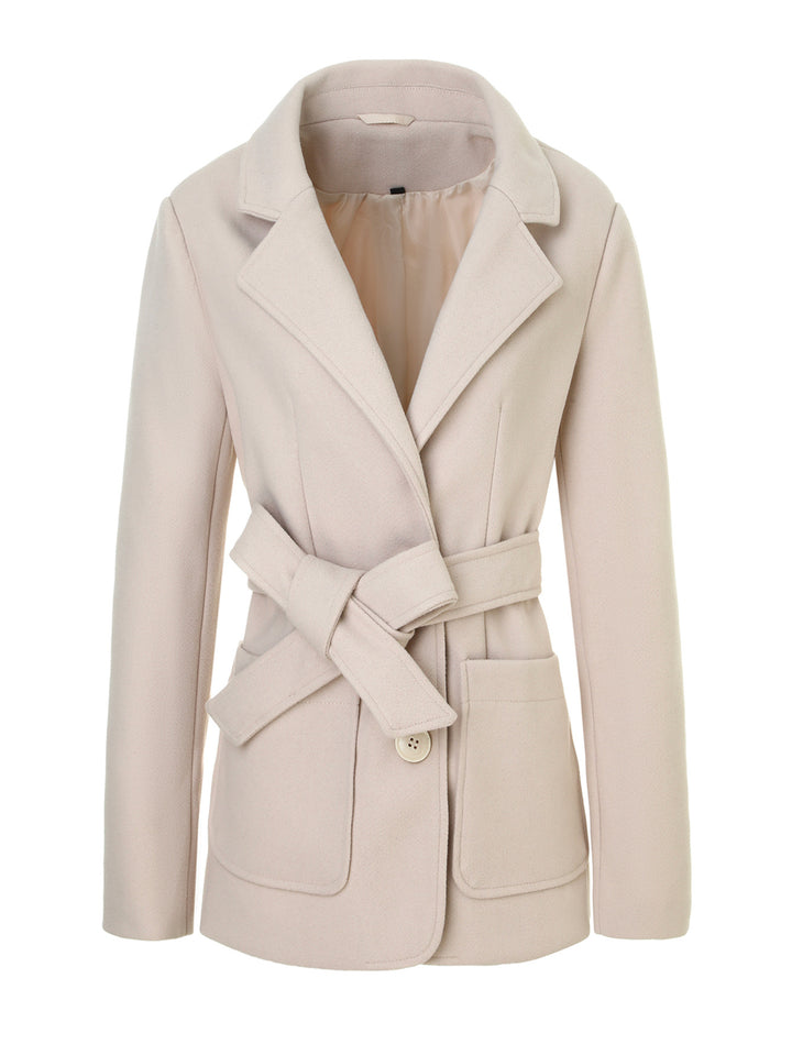 Damen Modische Wickeljacke Drune