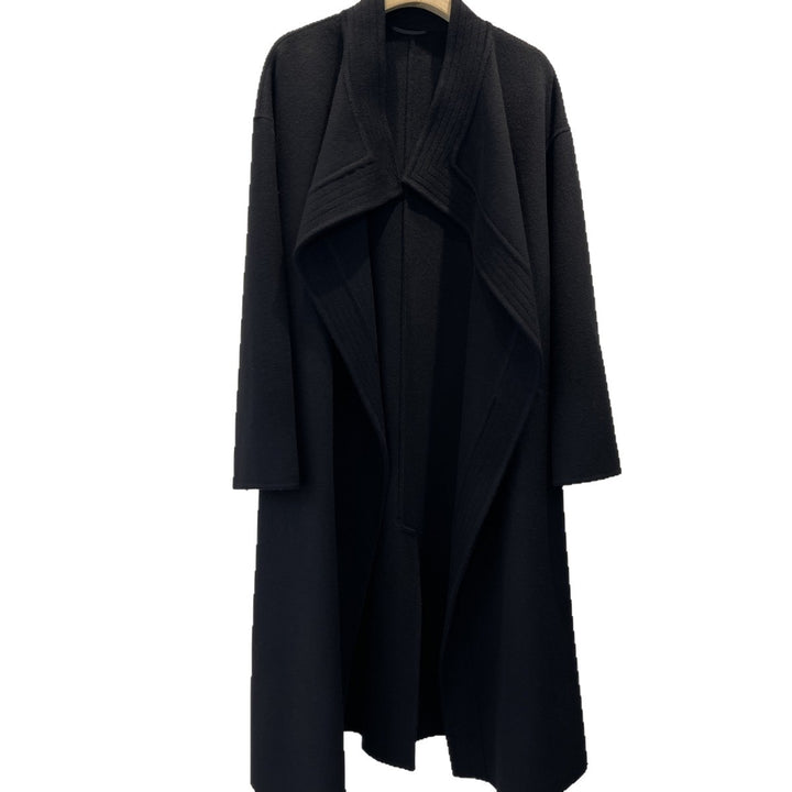 Damen Übergroße Gemütliche Wickeljacke Drune