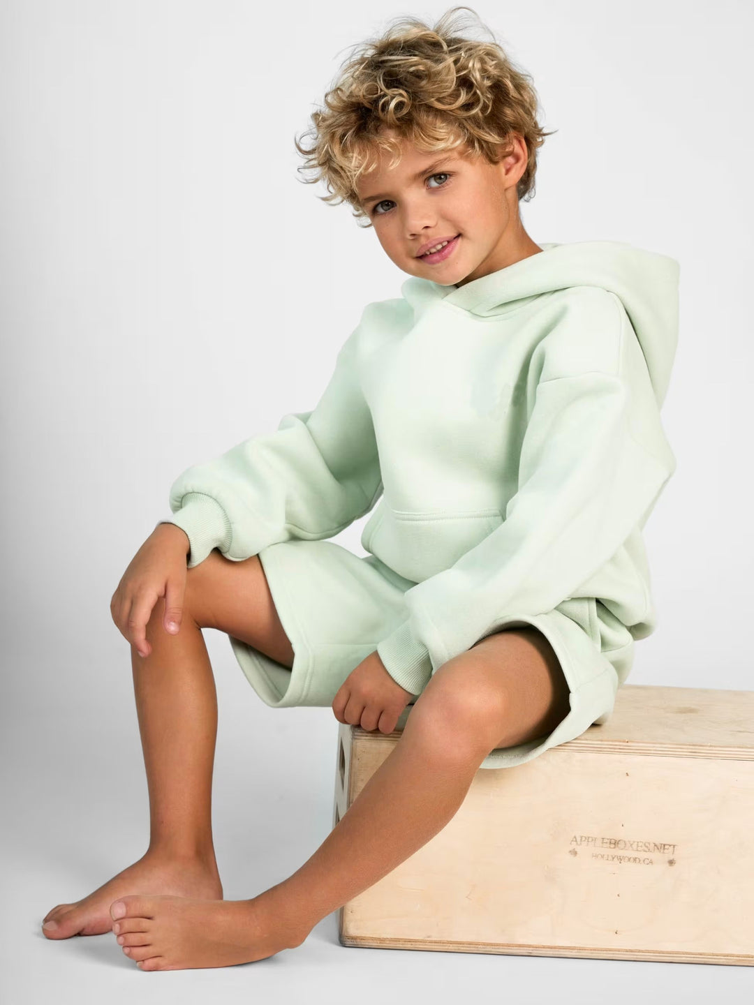 Damen Sportliches Kurzarm-Set mit Kapuze und bequemen Shorts Drune