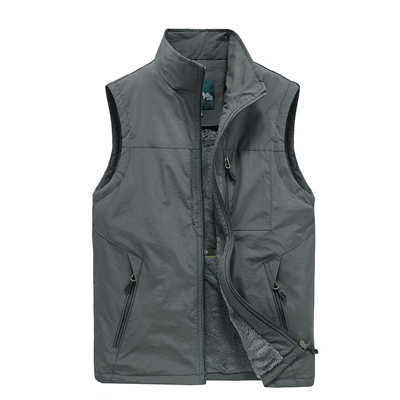 Herren Praktische Fleece Weste Drune