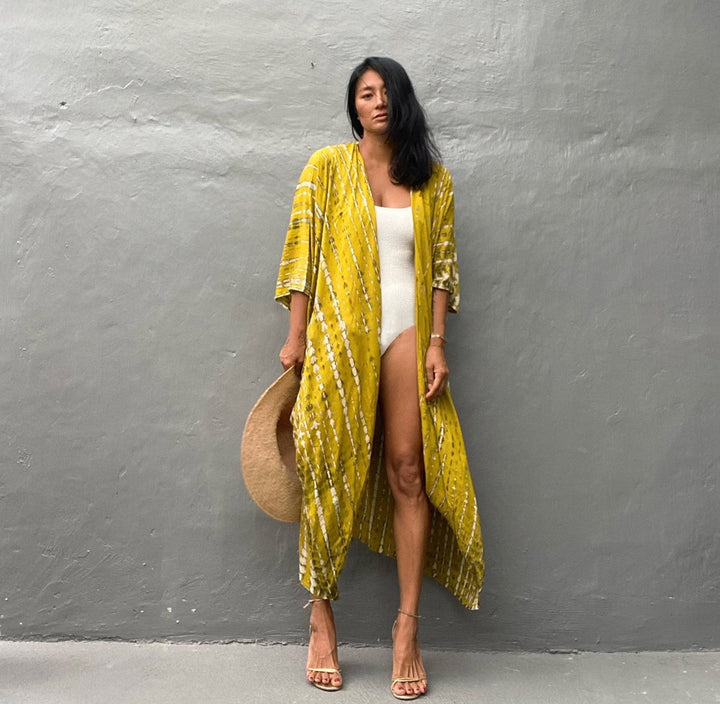 Damen Strandkimono Drune