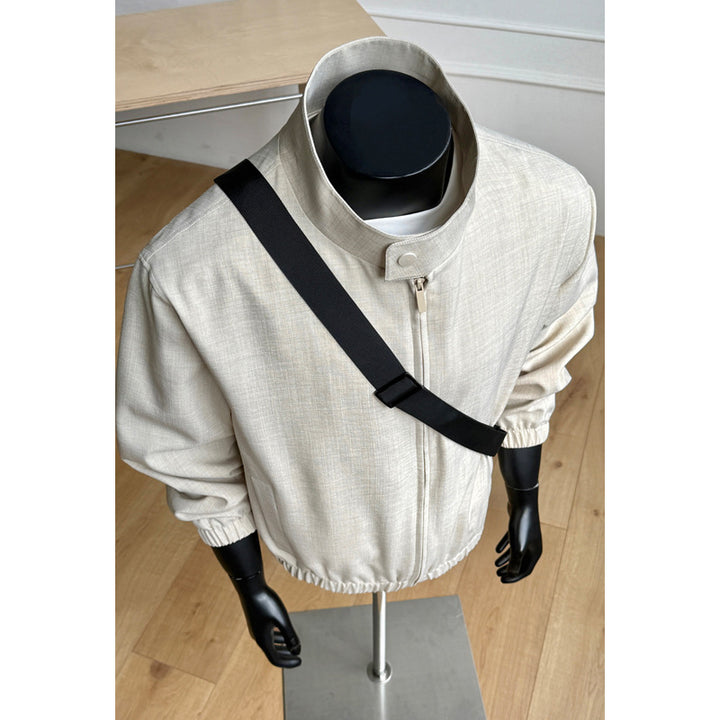 Damen Trendige Übergangsjacke mit hochgeschlossenem Kragen und sportlichem Design Drune