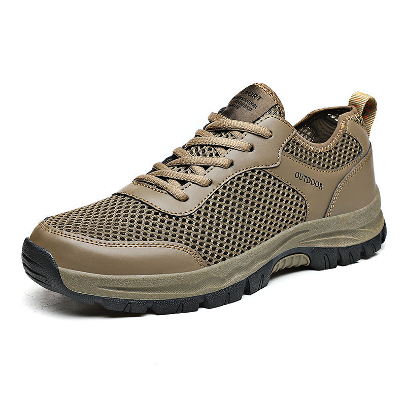 Herren Atmungsaktive Outdoor Trail Sneaker Drune