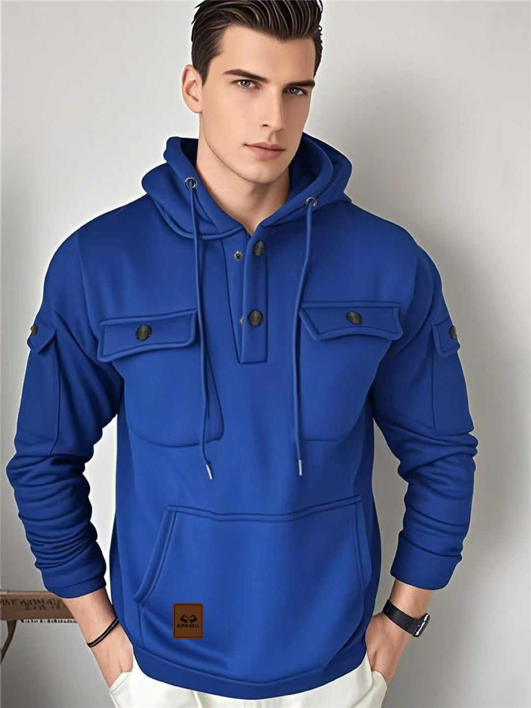 Herren Multifunktionale Kapuzenjacke Drune