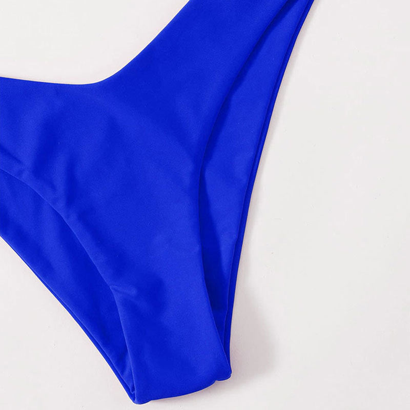 Damen Hochgeschnittene Bikinihose mit hohem Beinausschnitt und komfortablem Schnitt Drune