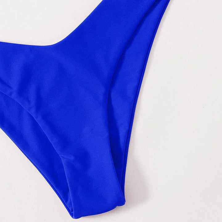 Damen Hochgeschnittene Bikinihose mit hohem Beinausschnitt und komfortablem Schnitt Drune