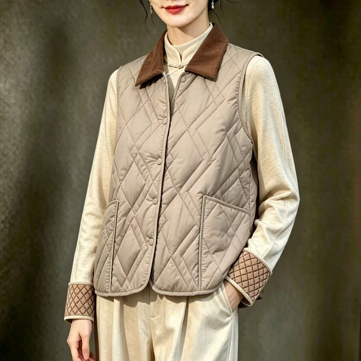 Damen Steppweste Drune