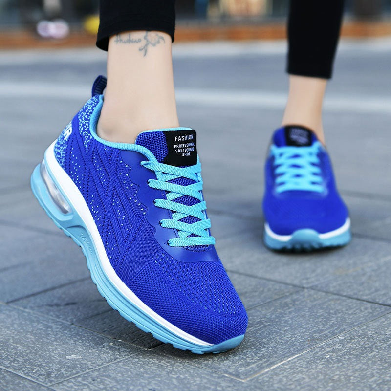 Damen nan atmungsaktive gepolsterte Leichtgewichtslaufschuhe mit Luftpolster Drune