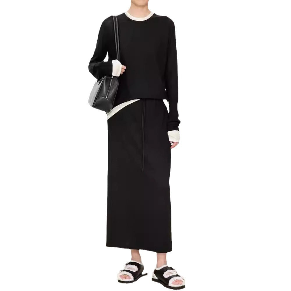 Damen Langarmshirt aus hochwertigem Feinstrick Drune
