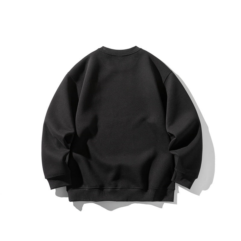 Unisex Oversize-Sweatshirt mit dezenter Koi-Stickerei Drune