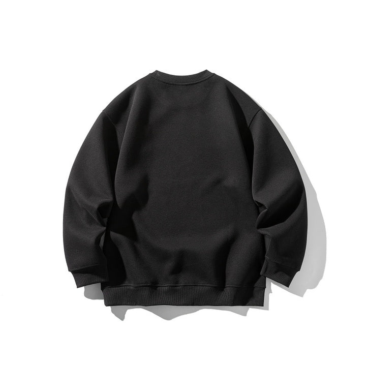 Unisex Oversize-Sweatshirt mit dezenter Koi-Stickerei Drune