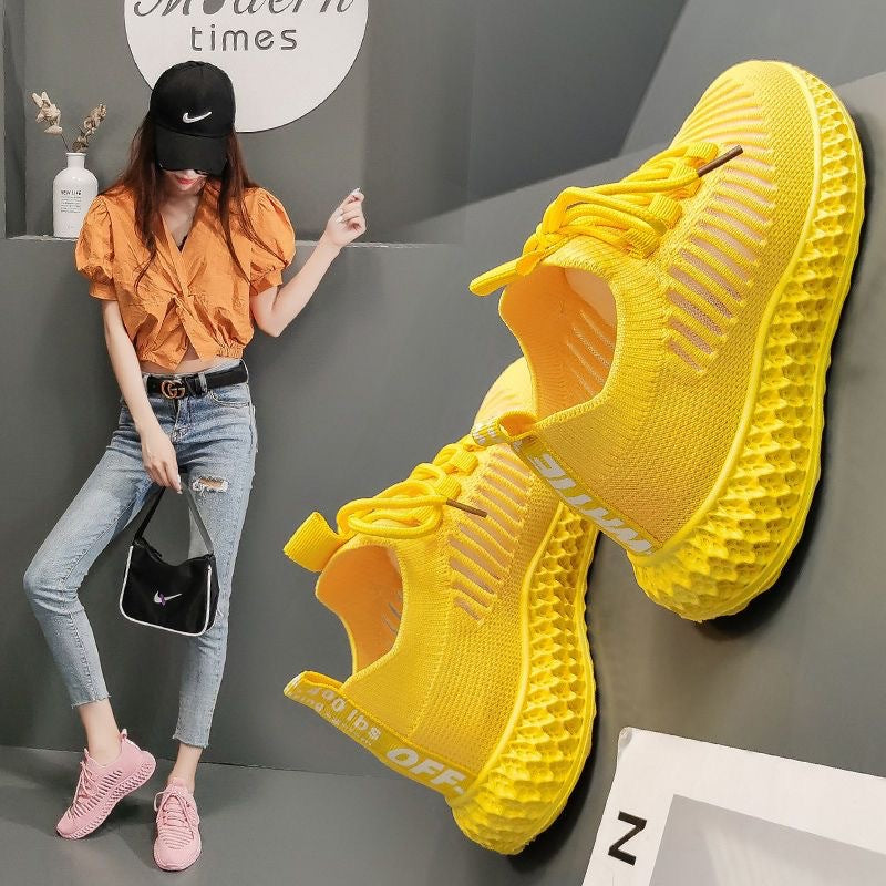 Damen Atmungsaktive Sport Sneakers mit flexibler Sohle Drune