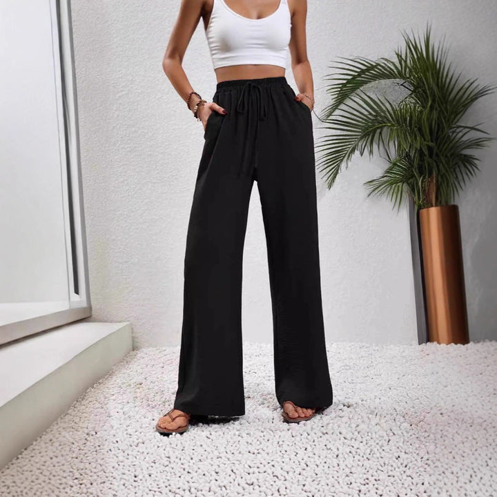 Damen weite Palazzo-Hosen Drune
