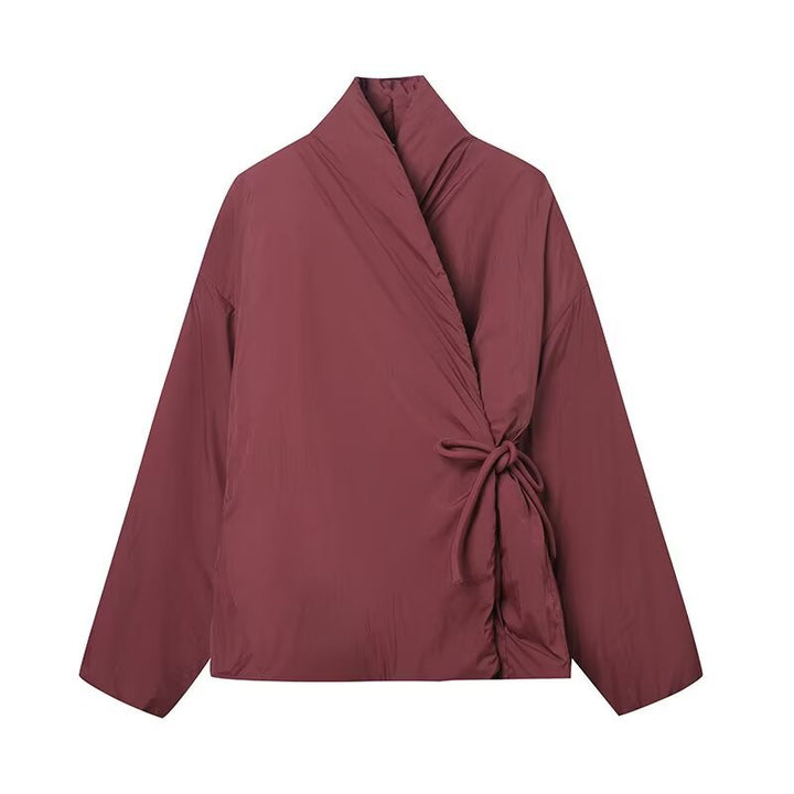 Damen Wickeljacke mit authentischem Design Drune