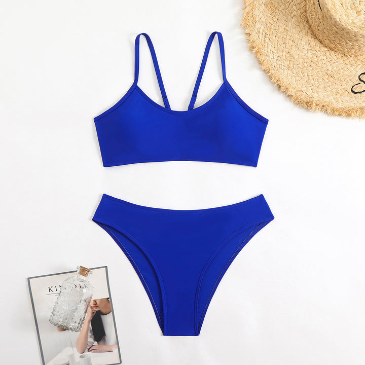 Damen Sportlicher Bikiniset Drune