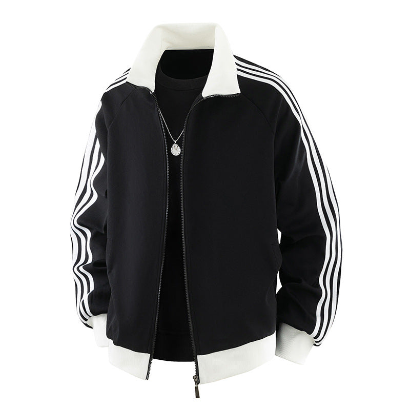 Herren sportliche Bomberjacke