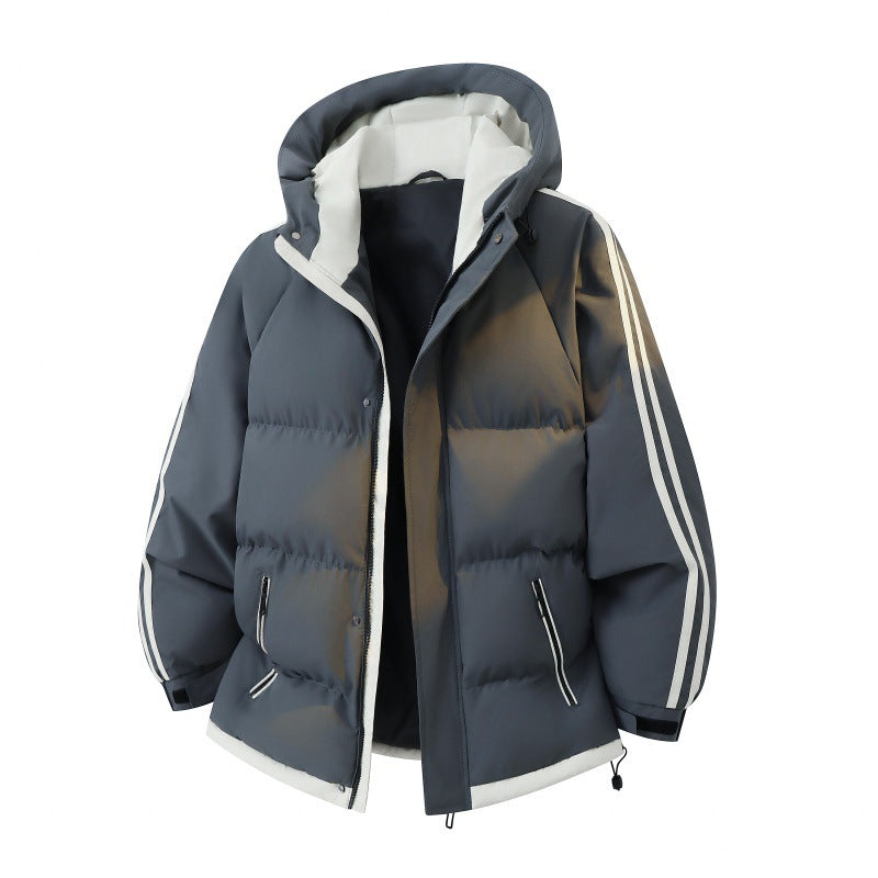 Herren Warm gefütterte Steppjacke Drune