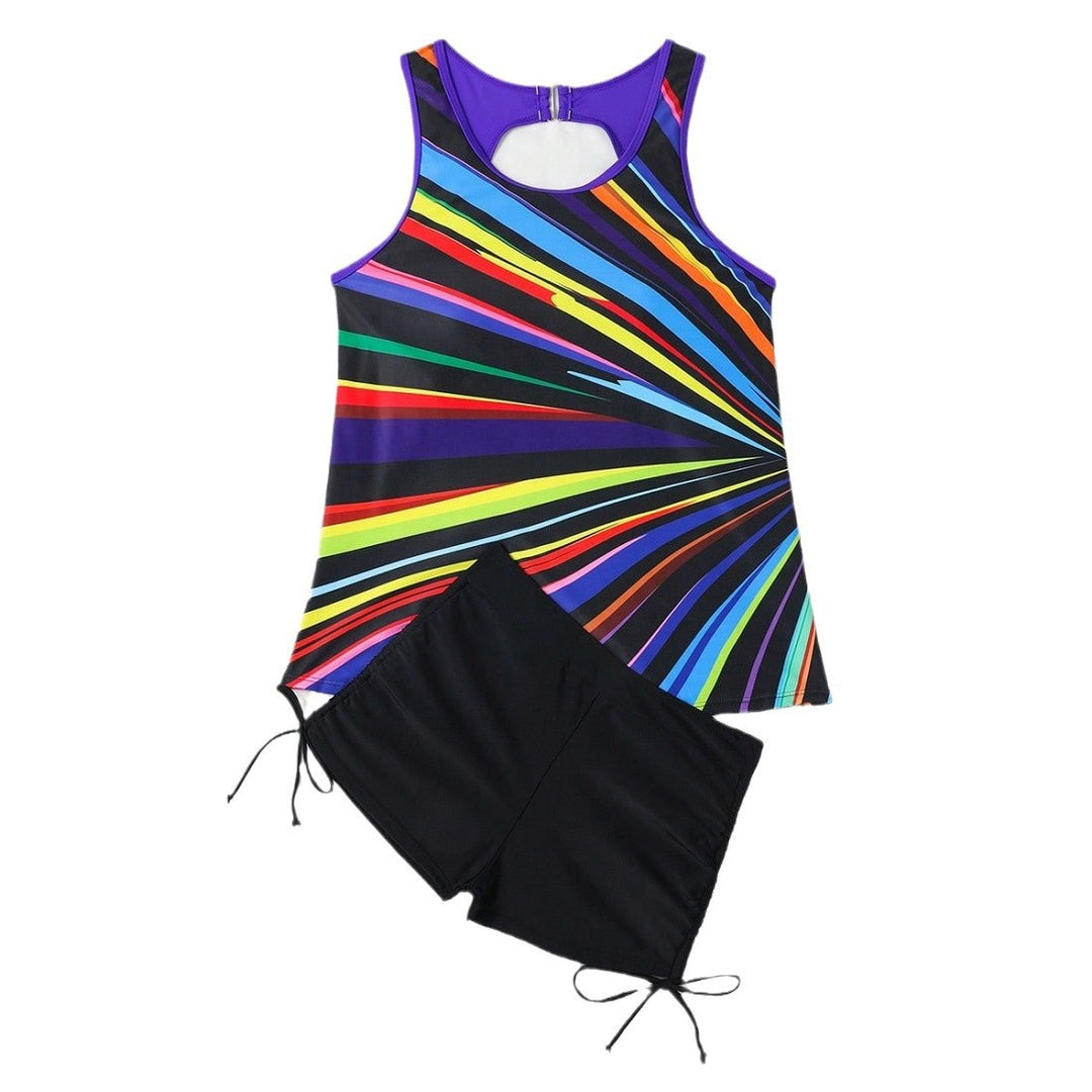 Damen Sportliches Tankini-Set Drune