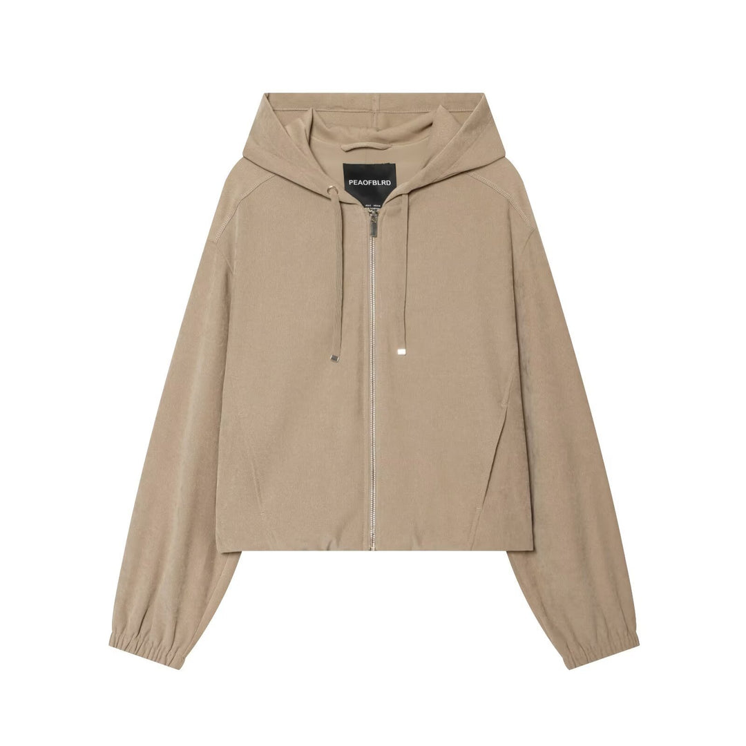 Damen Weite Palazzo-Loungehose mit Tunnelzug und Bügelfalte Drune