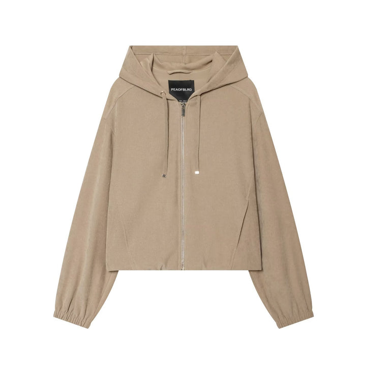Damen Weite Palazzo-Loungehose mit Tunnelzug und Bügelfalte Drune
