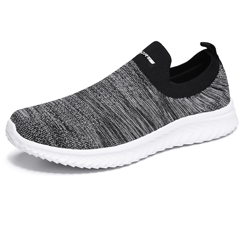 Damen Atmungsaktive Slip-On Sneakers mit elastischem Strick-Obermaterial Drune