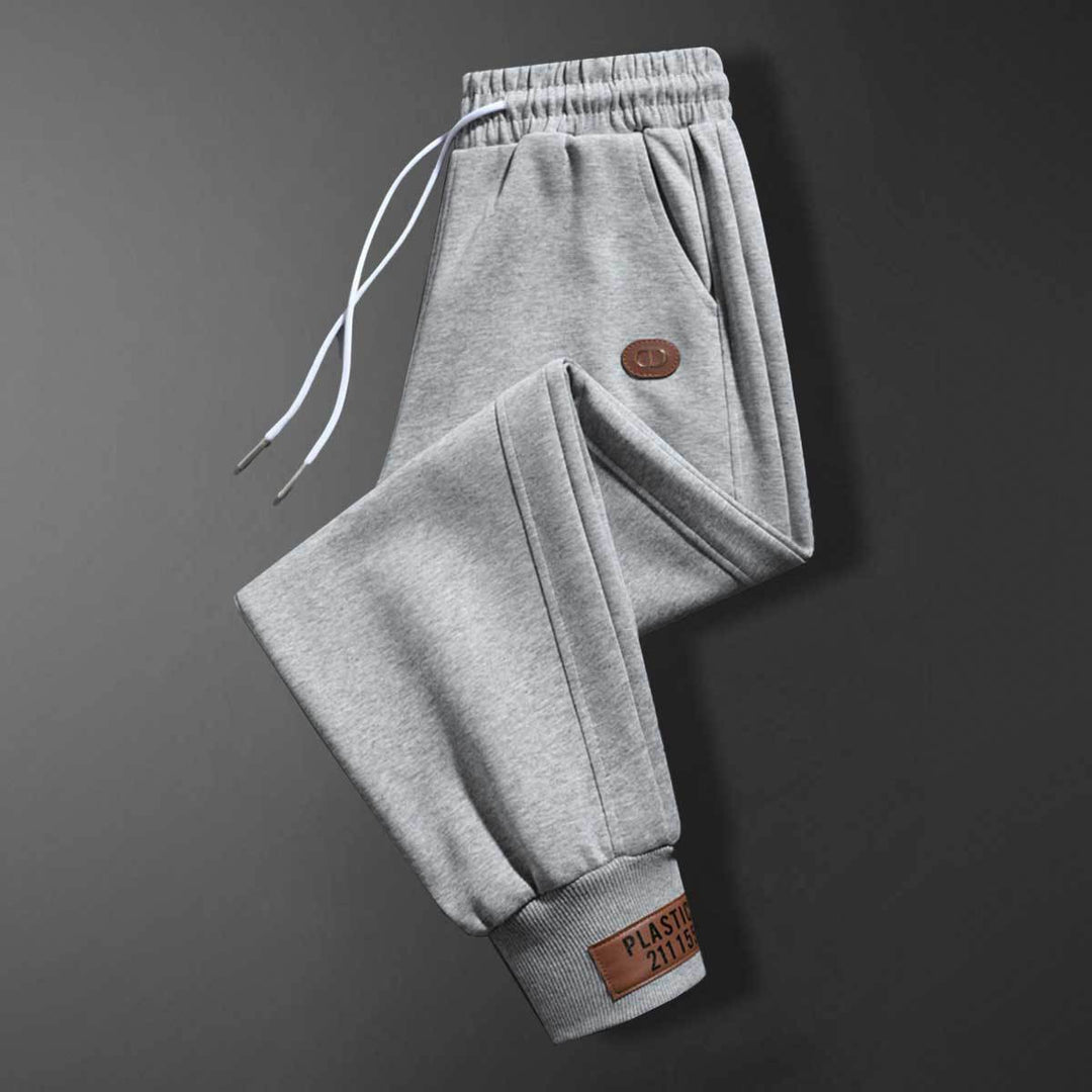 Herren bequeme Sweatpants mit verstellbarem Bund und praktischen Taschen Drune