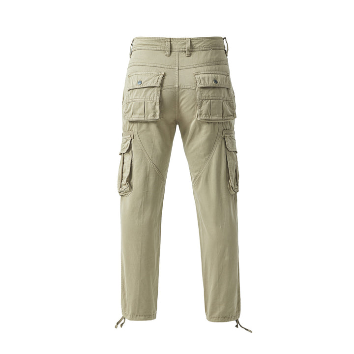 Herren Tapered Cargo‑Hose mit Mehrfachtaschen, Knieabnähern und Utility‑Details Drune