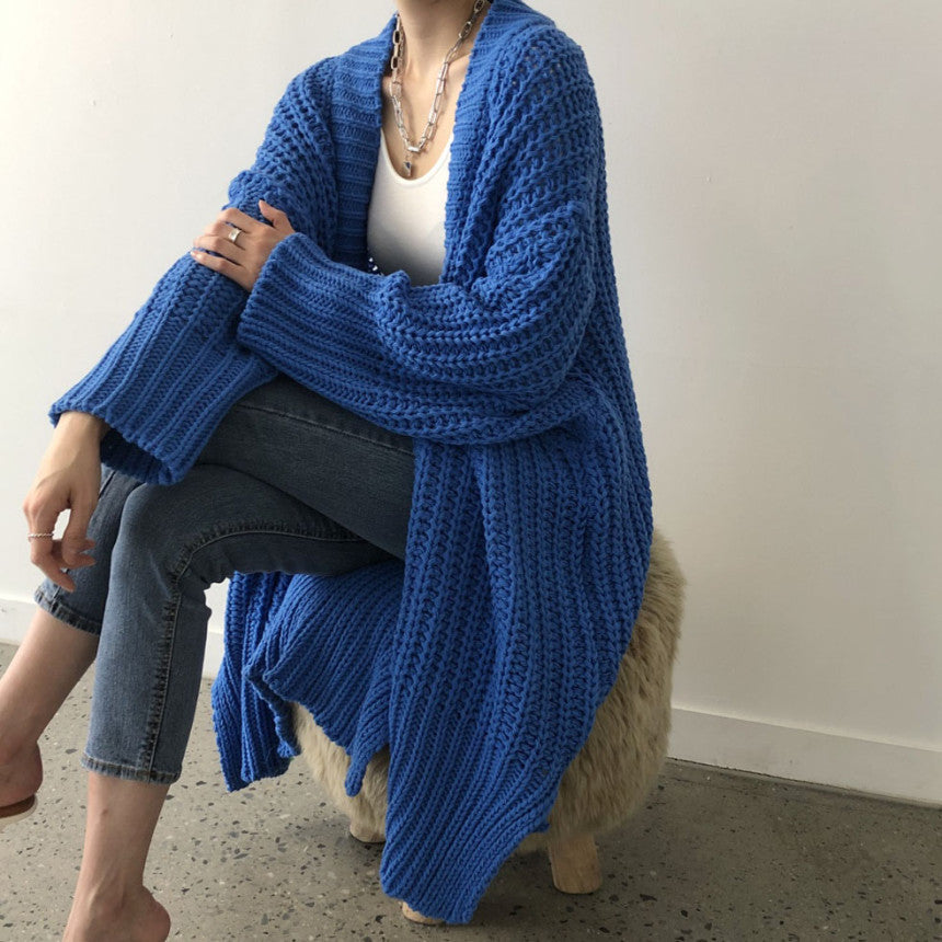 Damen Strickjacke mit offenem Schnitt und lässigen Details Drune