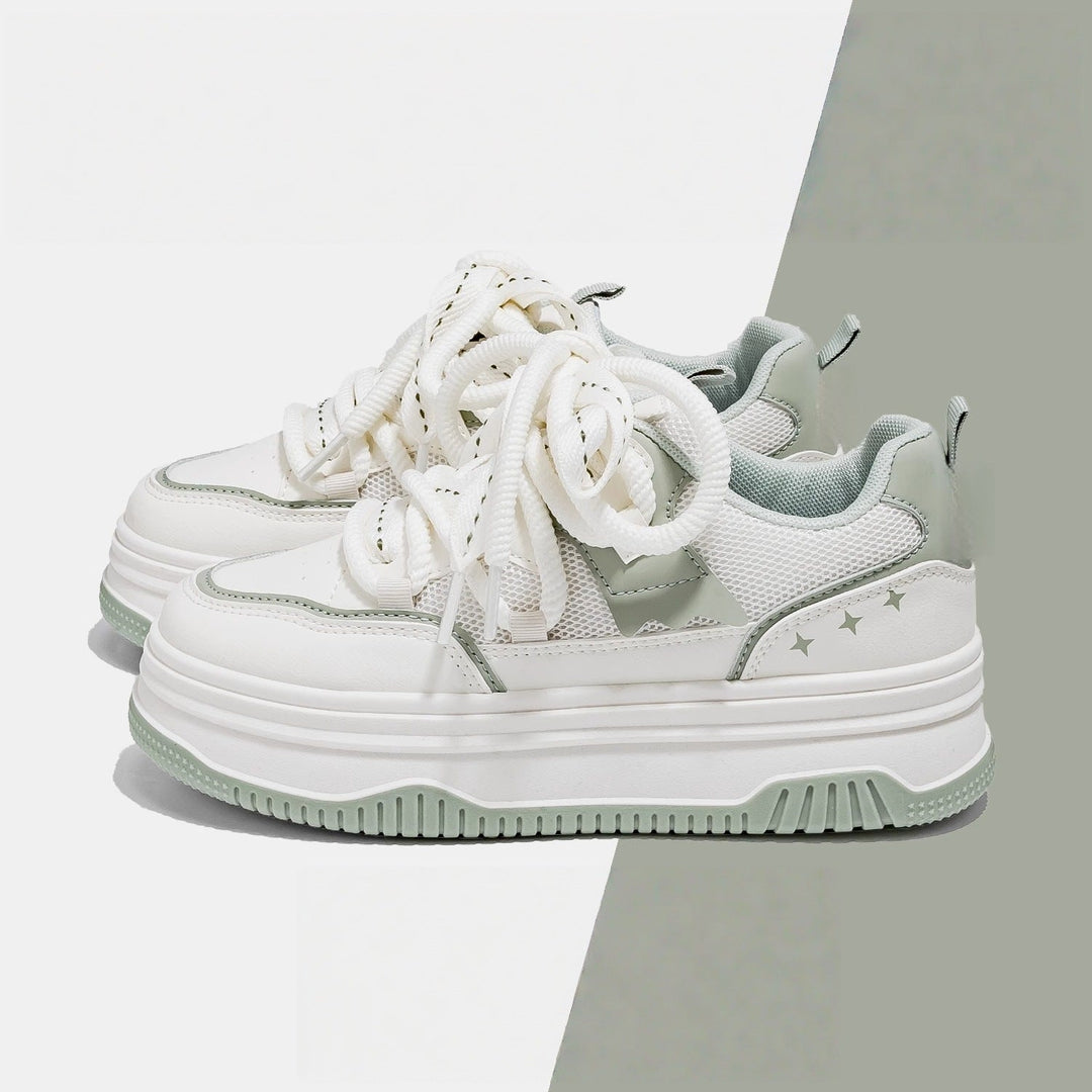 Damen Trendige Sneaker mit hohem Komfort und atmungsaktivem Obermaterial Drune