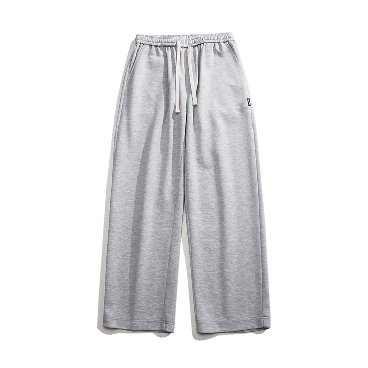 Herren Relaxed-Fit Lounge-Hose mit elastischem Bund, Kordelzug und weitem Bein Drune