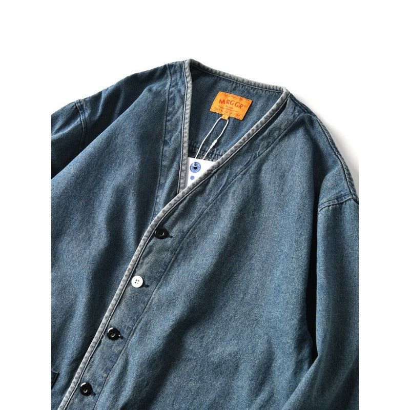 Herren Denim Arbeitsjacke Drune