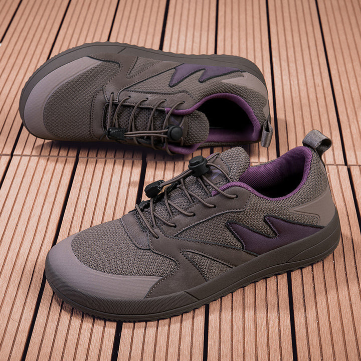 Unisex nan atmungsaktive Allround-Sneaker mit Schnellverschluss und stoßdämpfender Schaumsohle Drune