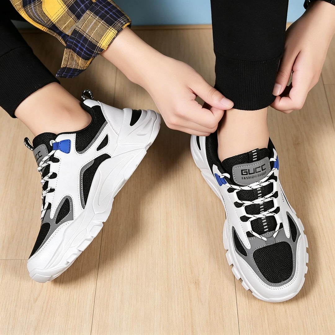 Herren Sportliche Sneakers im futuristischen Design Drune