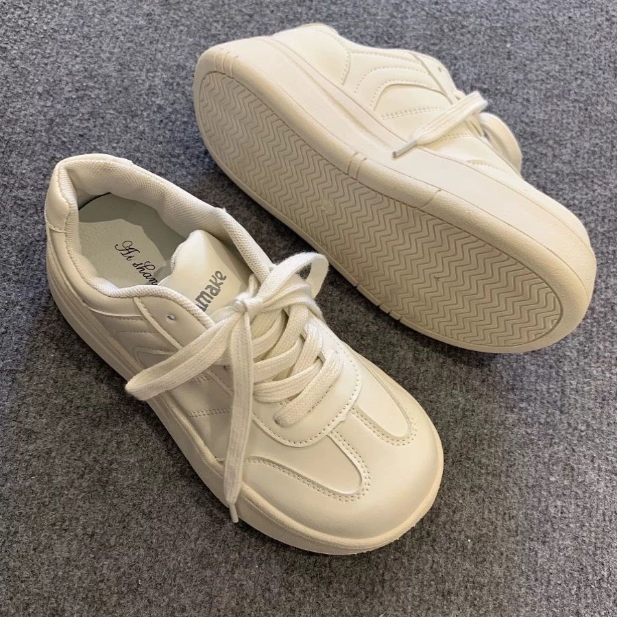 Damen lässige Sneakers mit rutschfester Sohle und gepolstertem Innenfutter Drune