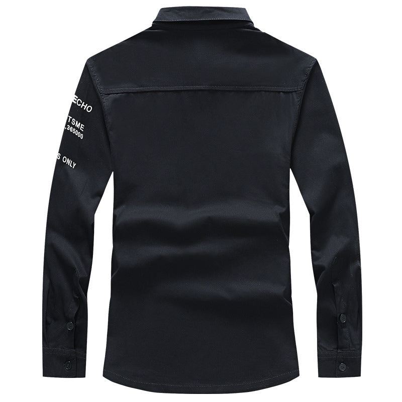 Herren Moderne Utility-Hemdjacke Drune