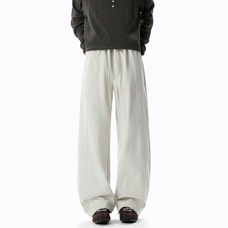 Damen Elegante und weite Stoffhose Drune